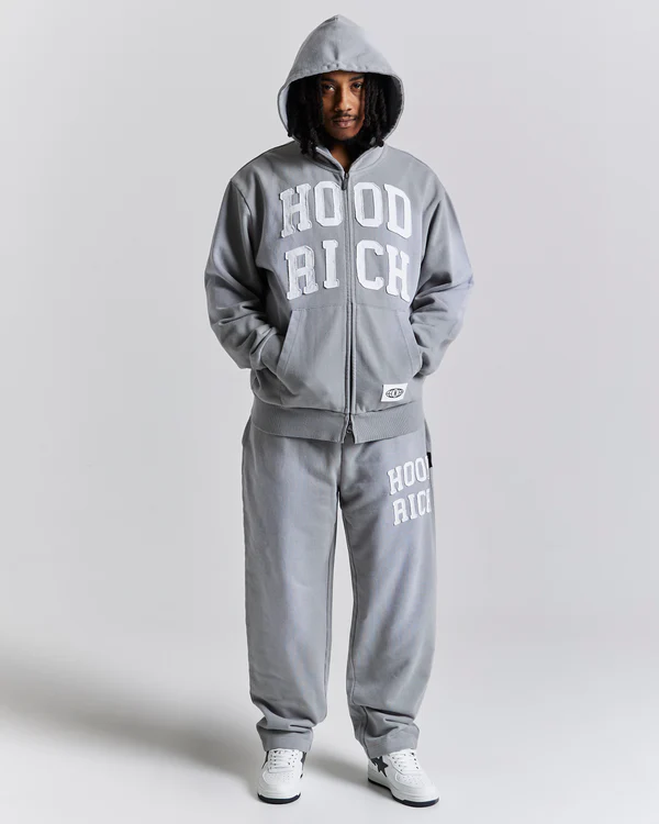 Ember Oversized Zip Hoodrich Tracksuit