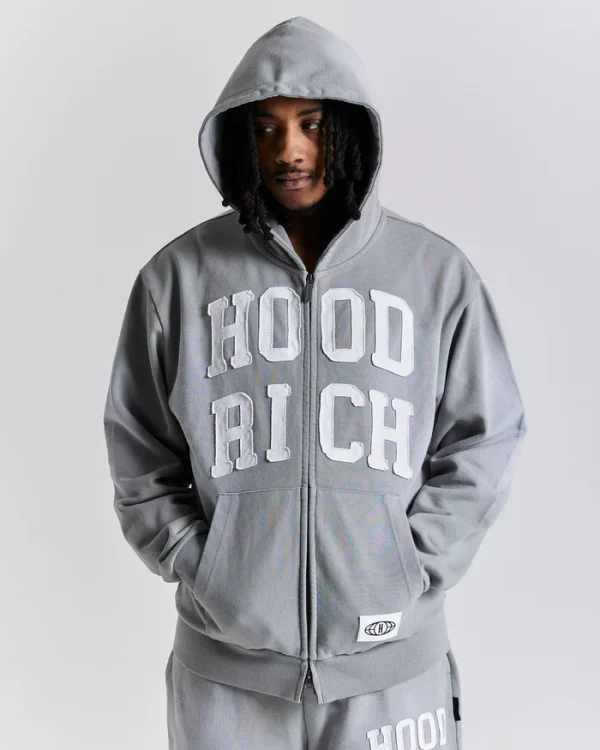 Ember Oversized Zip Hoodrich hoodie