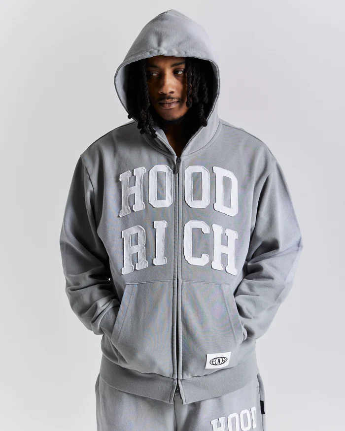 Ember Oversized Zip Hoodrich hoodie