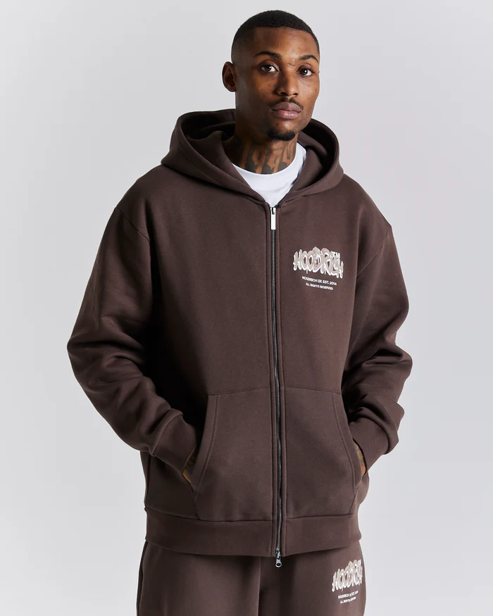 Radar Oversized Zip Hoodrich hoodie - Image 2