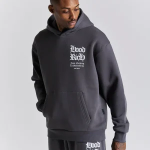Asphalt Oversized Hoodrich Hoodie