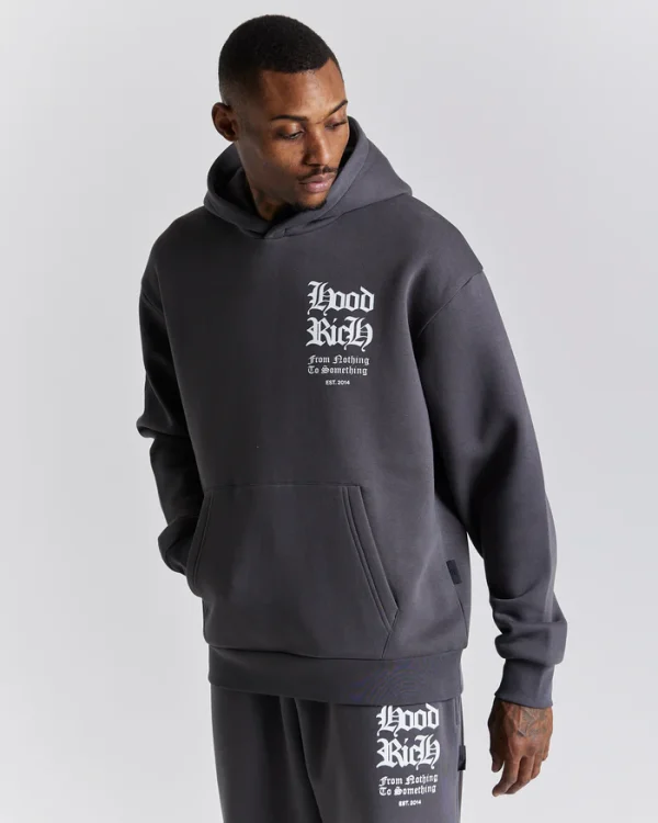 Asphalt Oversized Hoodrich Hoodie