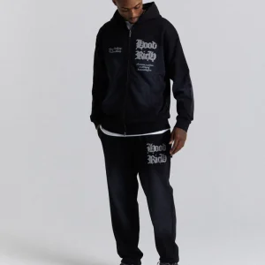 Ash Oversized Hoodrich Tracksuit
