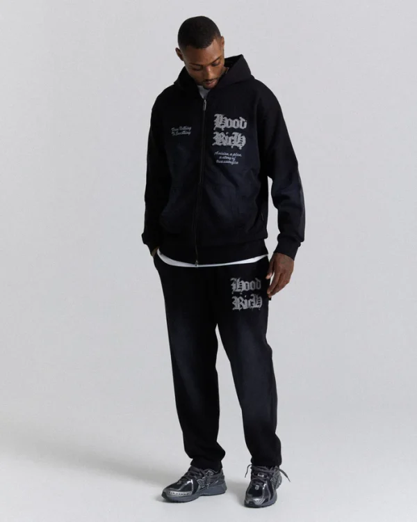 Ash Oversized Hoodrich Tracksuit