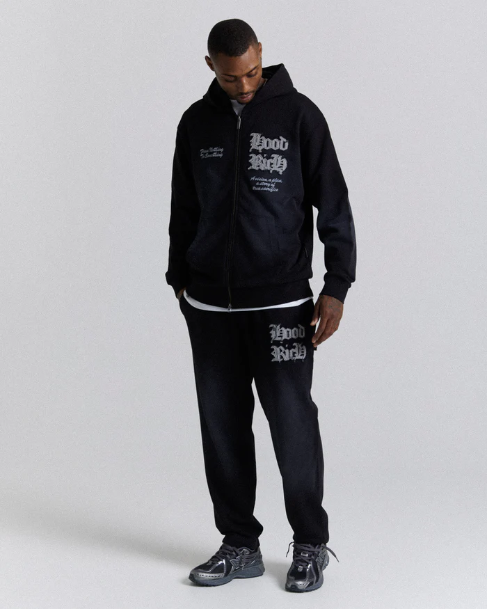 Ash Oversized Hoodrich Tracksuit