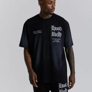 Ash Oversized Hoodrich T-Shirt