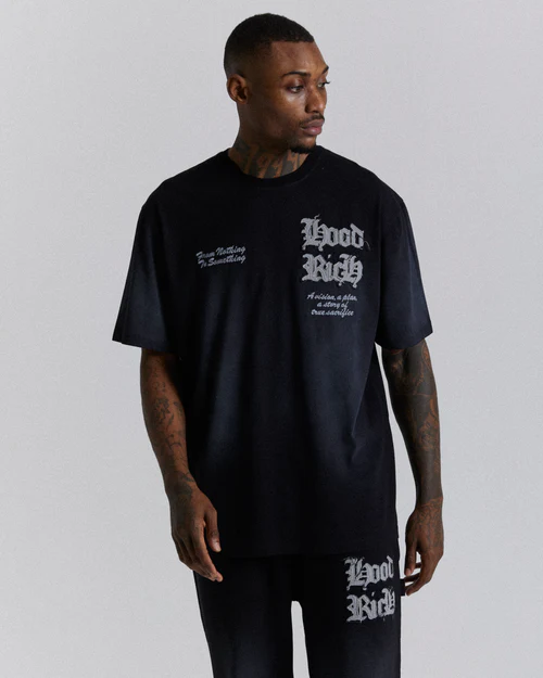Ash Oversized Hoodrich T-Shirt
